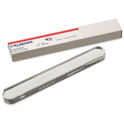 KLINGER Borosilicate Transparent Level Sight Glass acc. to DIN 7081; MIL-G-16356