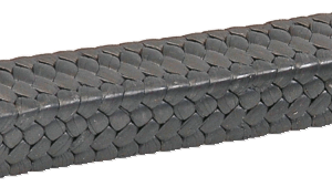 Uni Klinger UKL 49 Non-Asbestos PTFE / Graphite Yarn Gland Packing with Encapsulated Graphite Lubricant